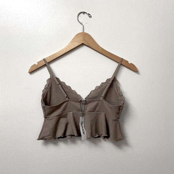 Garage Ribbed Crop Cami NWT - Picture 2 of 4